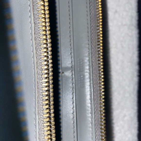 Authentic Miu Miu Long Zippy Crocodile Embossed Wallet - Picture 7 of 15